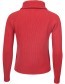 Trui Annalisa Gerecycled Wol Red Papavero detail