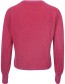 Trui Emillia Gerecycled Wol Red Pink detail