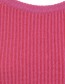 Trui Emillia Gerecycled Wol Red Pink detail