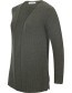 Vest Gioia Gerecycled Wol Green Foresta detail