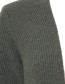 Vest Gioia Gerecycled Wol Green Foresta detail