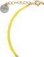 Armband Morse Code Sunshine Yellow detail
