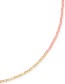 Ketting Morse Code Perfectly Imperfect Lychee detail