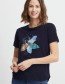 T-shirt Frsavannah Navy Blazer Mix