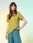 T-shirt Eco V Neck Turtle