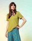 T-shirt Eco V Neck Turtle