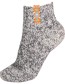 Sokken Bio Wol Enkel Grijs Summer Breeze detail