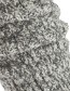 Beenwarmers Bio Wol Grijs Bubble Gum detail