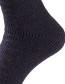 Sokken Bio Wol Kuithoogte Extra Warm Blauw detail