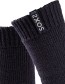 Sokken Bio Wol Kuithoogte Extra Warm Blauw detail