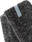 Sokken Wol Bio Knie Dark Grey Blue detail