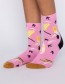 Sokken Organic Sensational Steps Beach Hollidays Pink