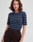 T-shirt ByPamila Stripe Blue