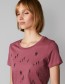 T-shirt Strolling Pedestrians Hibiscus Rose