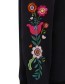 Trui Eadie Folk Floral Black detail