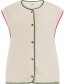 Gilet Sophie Fleece Oatmeal