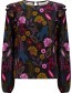 Blouse Trinity Jungle Panther Black