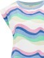T‑shirt Chrissy Dreamy Waves Off White detail