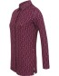 Blouse Anby Met Split Soft Purple detail
