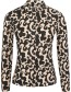 Blouse Wall Print Zwart