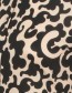 Blouse Wall Print Zwart detail