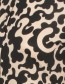 Blouse Wall Print Zwart detail