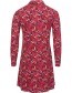 Jurk Anni Polo Style Red detail
