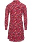 Jurk Anni Polo Style Red detail