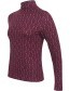 Longsleeve Anby Turtleneck Purple detail