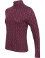 Longsleeve Anby Turtleneck Purple detail
