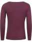 Longsleeve Bo Boat Neck Purple detail