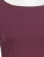 Longsleeve Bo Boat Neck Purple detail