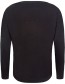 Longsleeve Nebu Boat Neck Negro detail