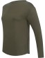 Longsleeve Nebu Boat Neck Verde detail