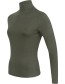 Longsleeve Col Perkins Verde detail