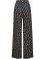 Pantalon Anbyby Flare Zwart detail