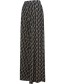 Pantalon Anbyby Flare Zwart detail