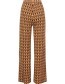 Pantalon Cafe Flare Style  Brown detail