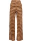 Pantalon Cafe Flare Style  Brown detail