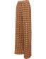 Pantalon Cafe Flare Style  Brown detail