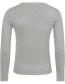 Trui Fine Round Neckline Grijs detail
