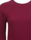 Trui Neli Alpaca Burdeos detail