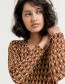 Longsleeve Cafe V Neck Brown
