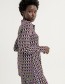 Blouse Anby Lang Met Spilt Green Brown