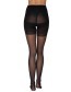 Panty Anna Control Top Zwart 40 Denier detail
