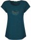 T&#8209;shirt Nature Mountain Stars Cool Petrol Green