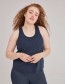 Tanktop Train Relaxed Navy