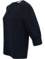 Blouse Crepe Nantes Navy detail