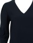 Blouse Crepe Nantes Navy detail