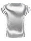 T&#8209;shirt Caen Stripe Navy Off White detail